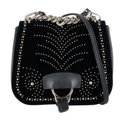 Dahlia Crossbody, Velvet, Black, MII/37, S, 2*